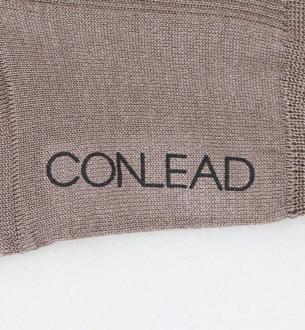 UNITED ARROWS「＜CONLEAD＞リブ ロング オープントゥ ソックス」|ソックス|