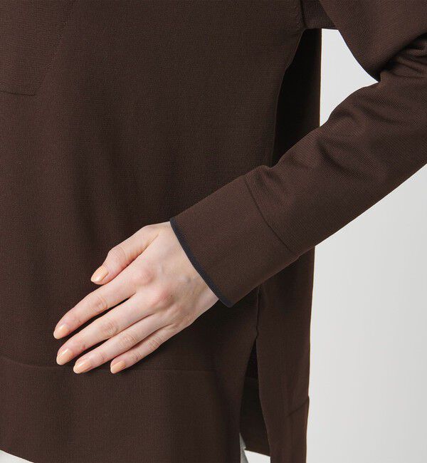 UNITED ARROWS「スキッパー プルオーバーニット」|ニット・セーター|