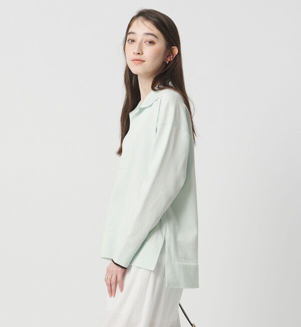 UNITED ARROWS「スキッパー プルオーバーニット」|ニット・セーター|