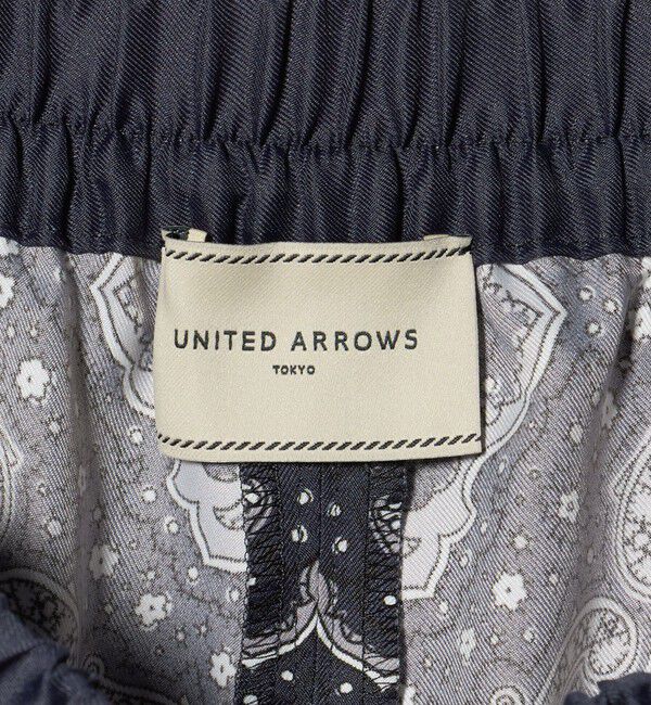 UNITED ARROWS「スカーフ プリント イージーパンツ ‐ウォッシャブル‐」|その他|
