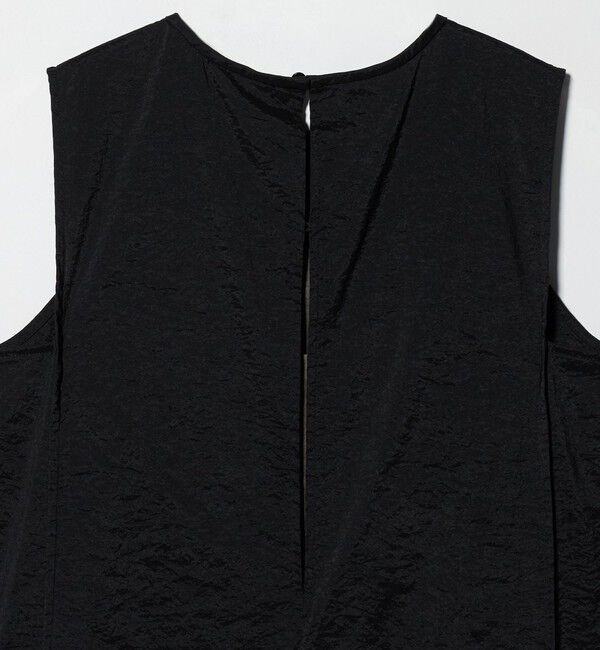 UNITED ARROWS「シアー レイヤード ノースリーブ ワンピース」|ワンピース|