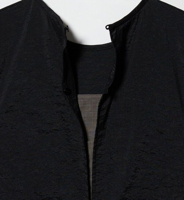 UNITED ARROWS「シアー レイヤード ノースリーブ ワンピース」|ワンピース|