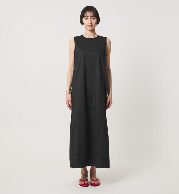 UNITED ARROWS「シアー レイヤード ノースリーブ ワンピース」|ワンピース|