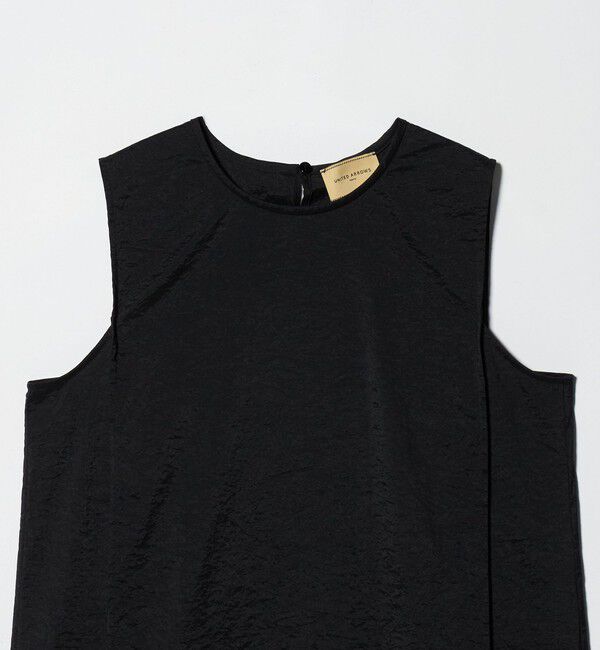 UNITED ARROWS「シアー レイヤード ノースリーブ ワンピース」|ワンピース|