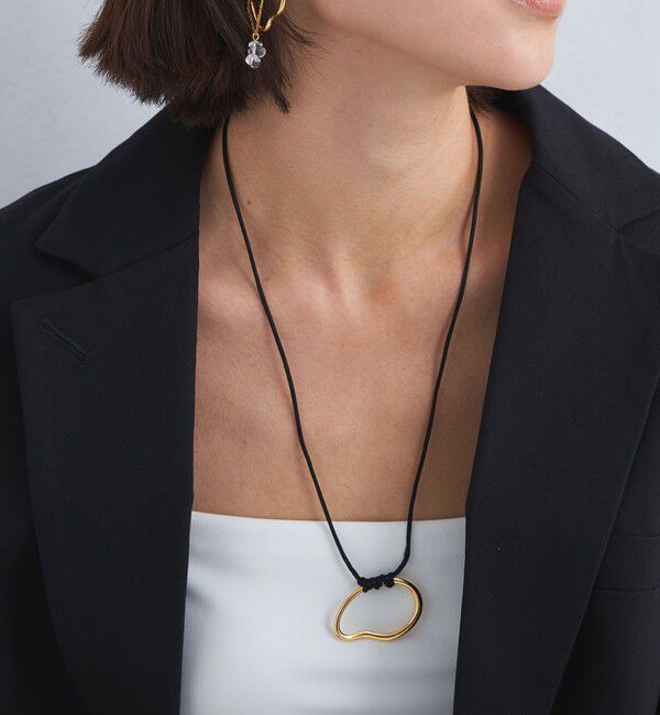 UNITED ARROWS green label relaxing「＜anisotea＞ Wave ネックレス」|ネックレス|