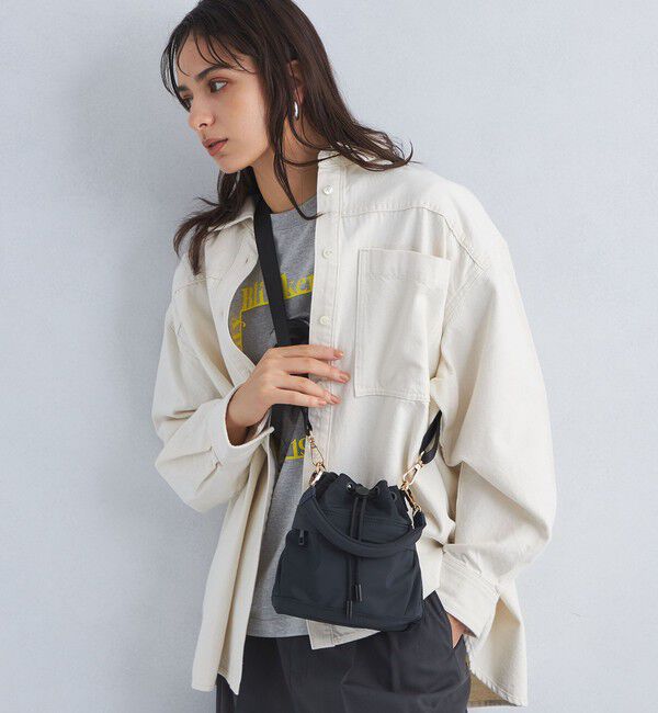 UNITED ARROWS green label relaxing「MINI ハッスイ ドロスト 2WAY バッグ -はっ水-」|ショルダー・メッセンジャー|