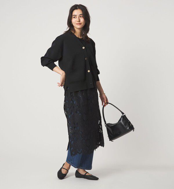 UNITED ARROWS green label relaxing「パフニット カーディガン ウォッシャブル」|カーディガン|