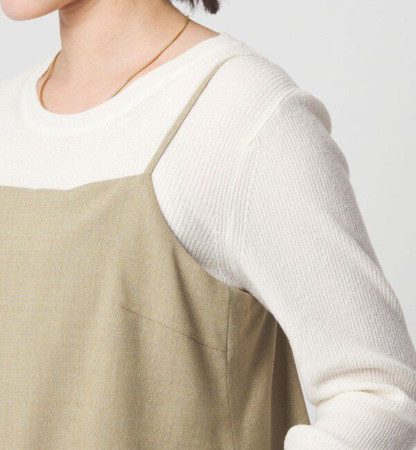 UNITED ARROWS green label relaxing「［size SHORT/TALLあり］ラミーブレンド オールインワン」|オールインワン|