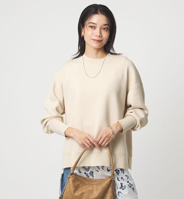 UNITED ARROWS green label relaxing「パフニット プルオーバー ウォッシャブル」|ニット・セーター|