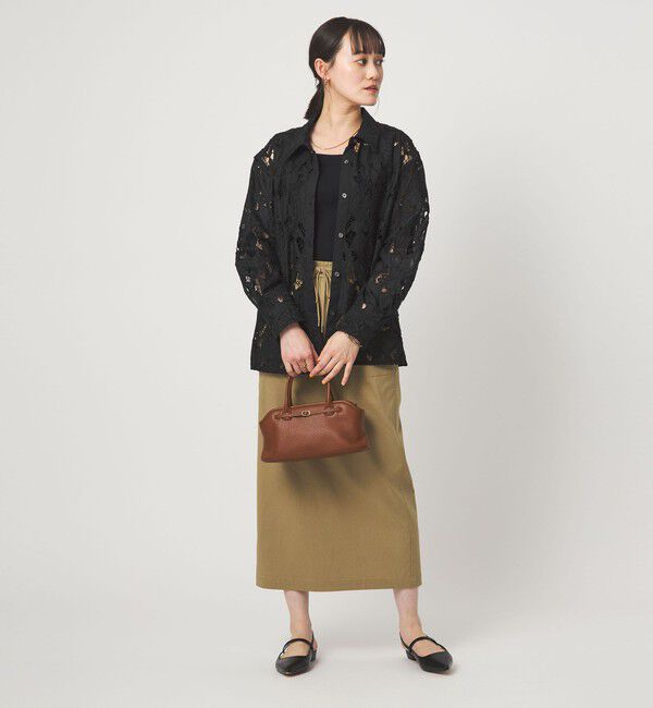 UNITED ARROWS green label relaxing「レース シャツ」|シャツ・ブラウス|