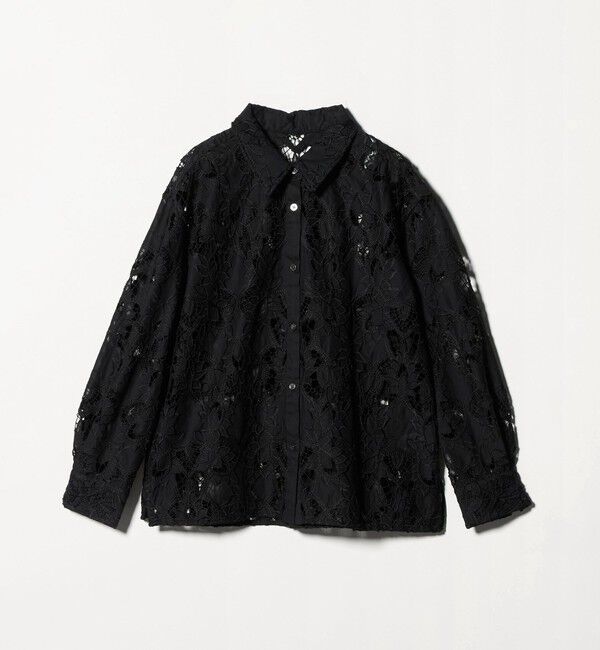 UNITED ARROWS green label relaxing「レース シャツ」|シャツ・ブラウス|