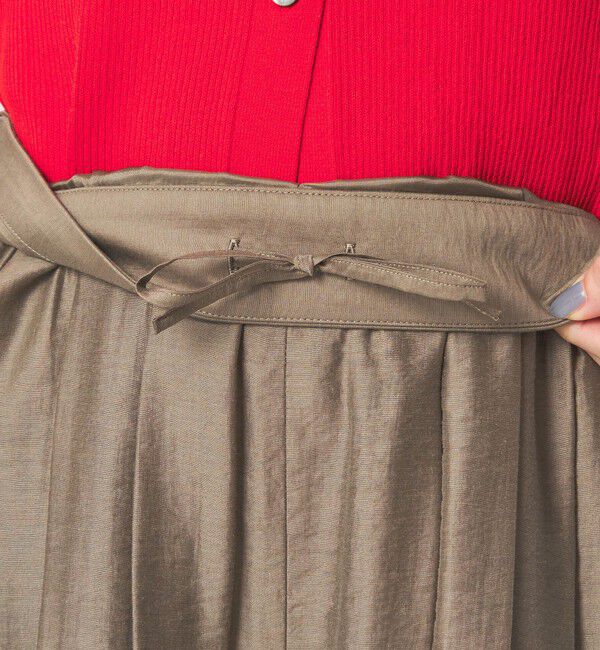 UNITED ARROWS green label relaxing「［size SHORTあり］エアリー シアー イージー ワイド パンツ」|キュロット|