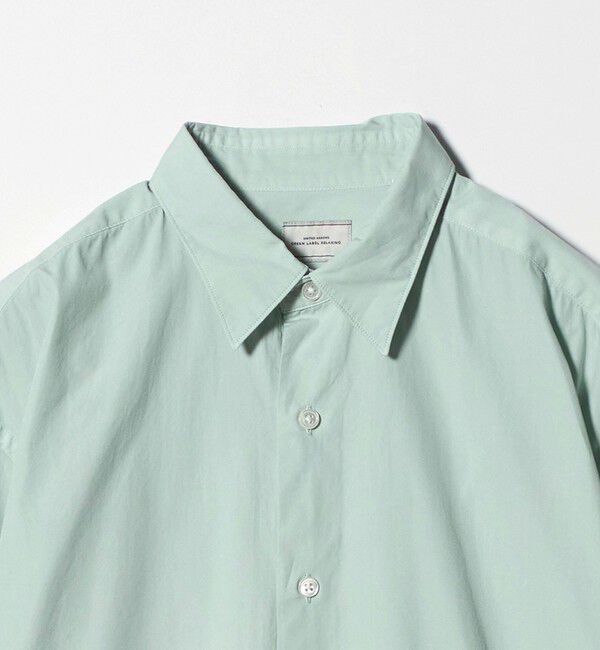 UNITED ARROWS green label relaxing「コットン ブロード ガーメントダイ レギュラーカラー 長袖 シャツ」|シャツ・ブラウス|