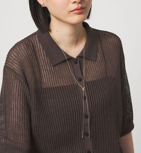 UNITED ARROWS green label relaxing「スライド メルティバー ネックレス」|ネックレス|GOLD