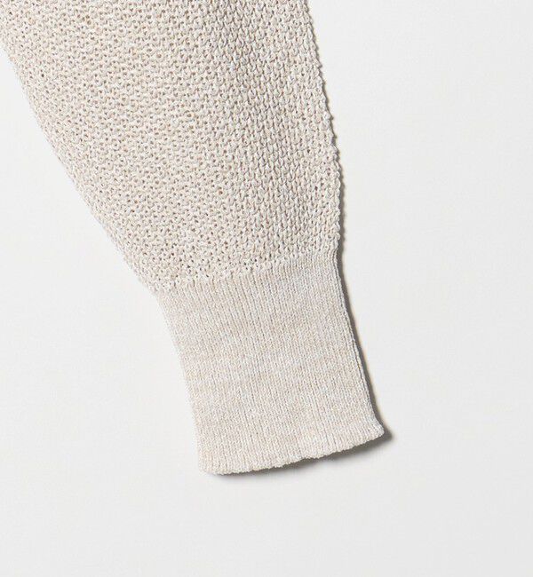 UNITED ARROWS green label relaxing「メランジ スキッパー プルオーバー ウォッシャブル」|ニット・セーター|