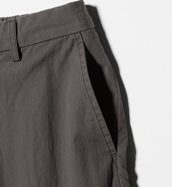 UNITED ARROWS green label relaxing「コットン ナイロン バレル ワイド イージーパンツ W4」|その他|