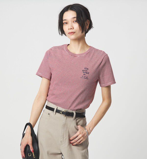 UNITED ARROWS green label relaxing「【別注】＜PETIT BATEAU＞ショートスリーブ プリント Tシャツ」|Tシャツ・カットソー|