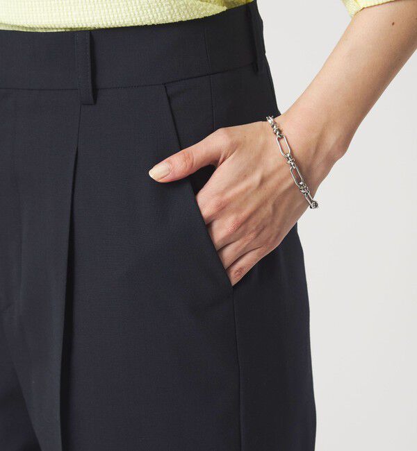 UNITED ARROWS green label relaxing「［size SHORTあり］ライト カチリラ ストレート パンツ」|スラックス|