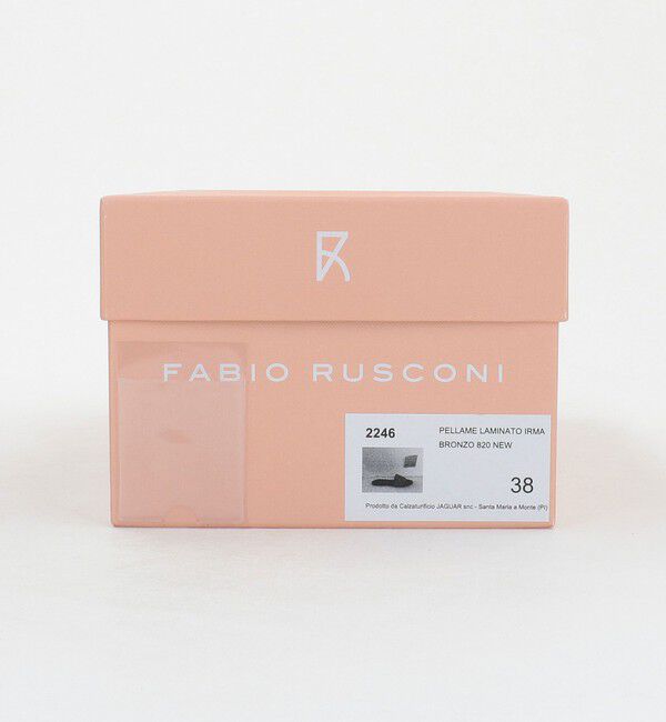 EMMEL REFINES「＜FABIO RUSCONI＞メタリック フラット ミュール＜ Select by EMMEL REFINES ＞」|サンダル|