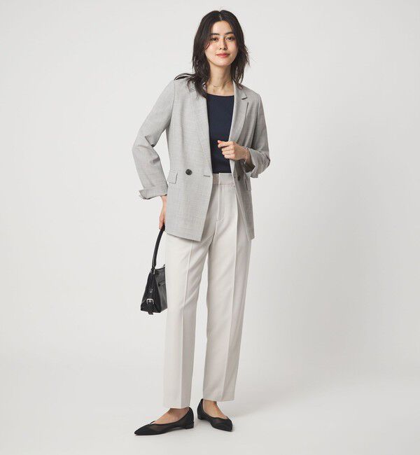 UNITED ARROWS green label relaxing「［size SHORTあり］ライト カチリラ ダブルジャケット」|テーラードジャケット|