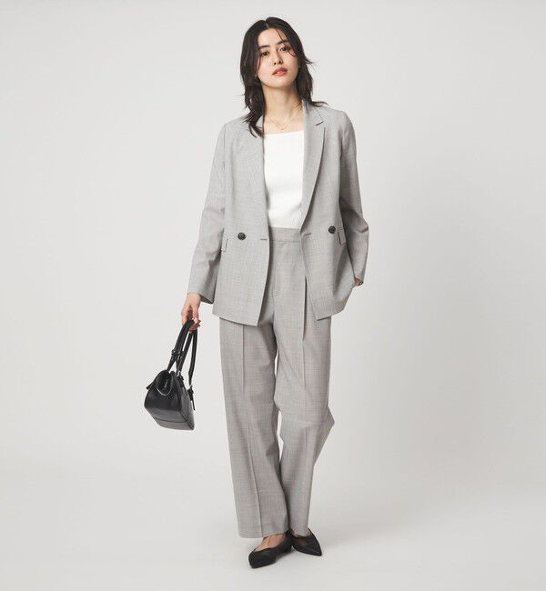 UNITED ARROWS green label relaxing「［size SHORTあり］ライト カチリラ ダブルジャケット」|テーラードジャケット|