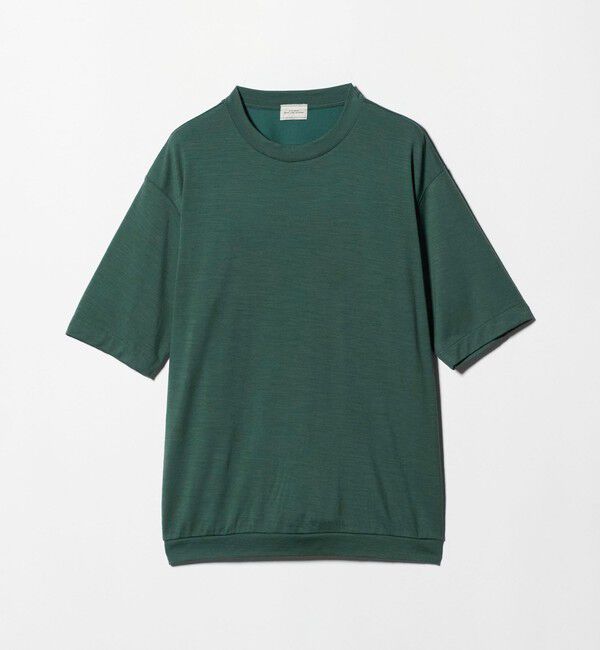 UNITED ARROWS green label relaxing「ウールナイロン テーラード クルーネック Tシャツ ウールT」|Tシャツ・カットソー|OLIVE