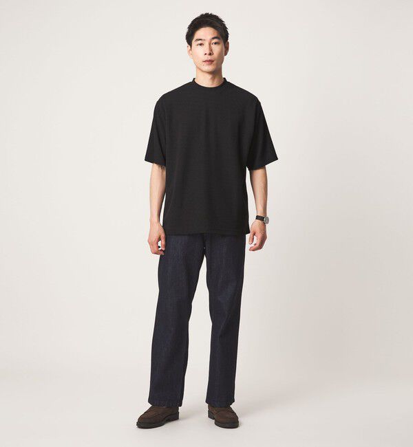 UNITED ARROWS green label relaxing「【WEB限定】JUST fit ピケ パイル 半袖 Tシャツ -吸水速乾・UVカット-」|Tシャツ・カットソー|