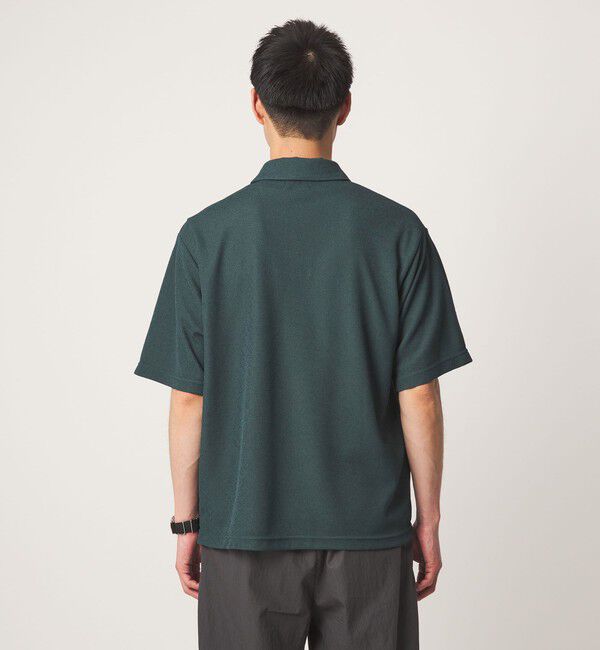 UNITED ARROWS green label relaxing「【WEB限定】JUST fit ピケ パイル 半袖 ポロシャツ -吸水速乾・UVカット-」|ポロシャツ|