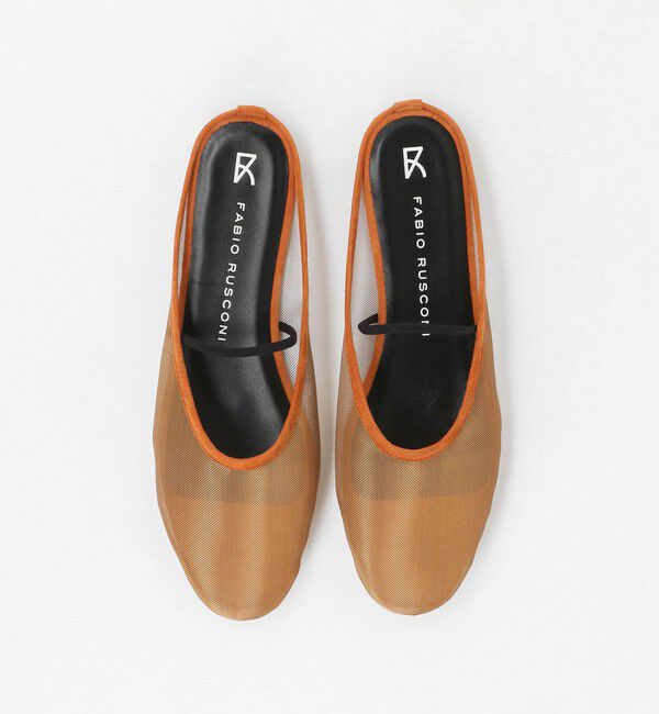 EMMEL REFINES「＜FABIO RUSCONI＞チュール フラット シューズ＜ Select by EMMEL REFINES ＞」|ローファー|