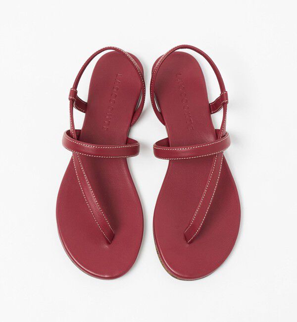 EMMEL REFINES「＜LAOCOONTE＞ステッチ フラット サンダル＜ Select by EMMEL REFINES ＞」|サンダル|