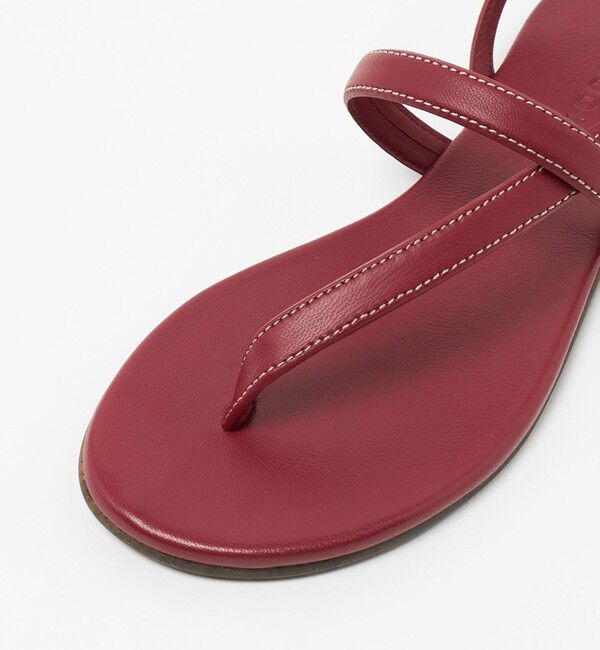 EMMEL REFINES「＜LAOCOONTE＞ステッチ フラット サンダル＜ Select by EMMEL REFINES ＞」|サンダル|