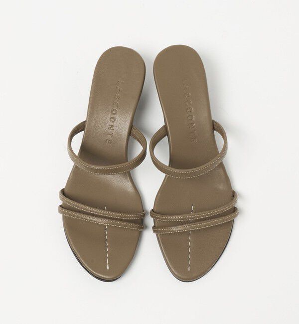 EMMEL REFINES「＜LAOCOONTE＞ステッチ ストラップ サンダル＜ Select by EMMEL REFINES ＞」|サンダル|