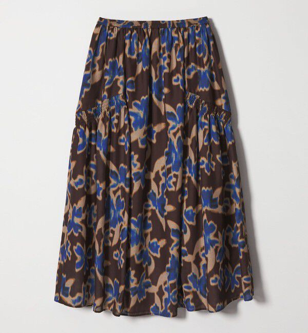 EMMEL REFINES「＜EMMEL REFINES＞EM ボカシ フラワー フレアスカート」|スカート|