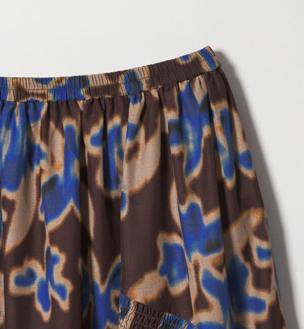 EMMEL REFINES「＜EMMEL REFINES＞EM ボカシ フラワー フレアスカート」|スカート|