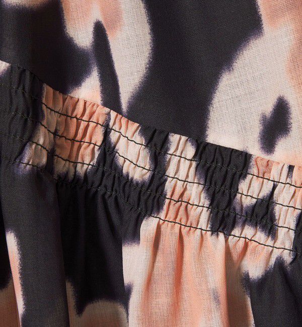 EMMEL REFINES「＜EMMEL REFINES＞EM ボカシ フラワー フレアスカート」|スカート|