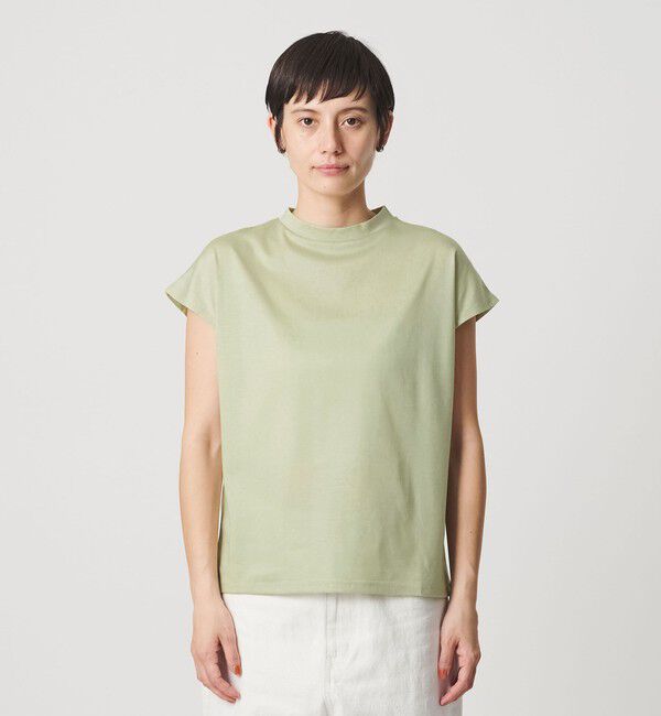 BEAUTY&YOUTH UNITED ARROWS「クルーネック フレンチスリーブ カットソー」|Tシャツ・カットソー|