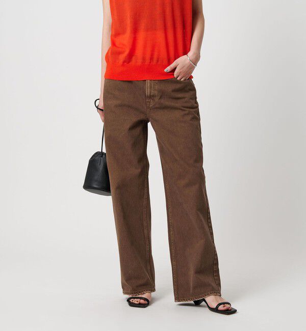 BEAUTY&YOUTH UNITED ARROWS「＜upper hights＞THE NIECE MID RISE デニムパンツ」|デニム|MD.BROWN