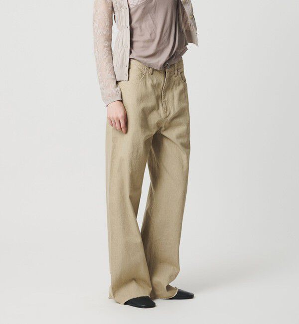 ATTISESSION「＜ATTISESSION＞ワイド デニムパンツ 4/402」|デニム|