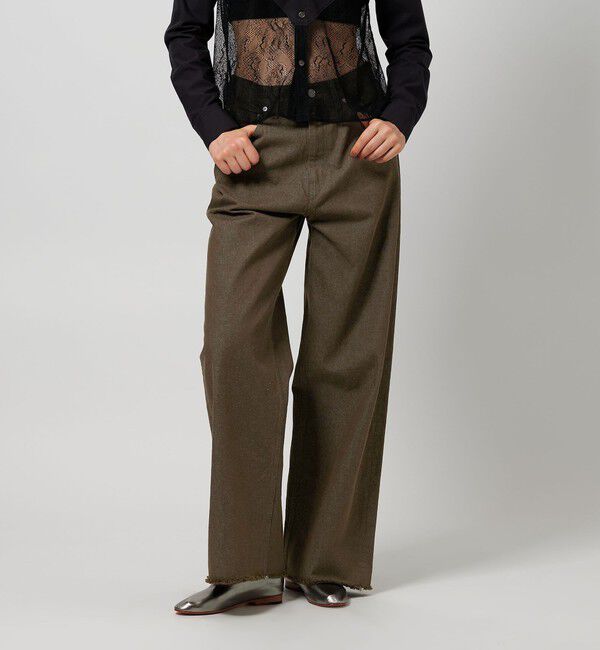 ATTISESSION「＜ATTISESSION＞ワイド デニムパンツ 4/402」|デニム|