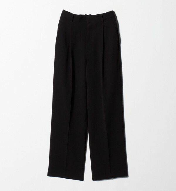 BEAUTY&YOUTH UNITED ARROWS「タックワイドストレートパンツ ウォッシャブル」|スラックス|