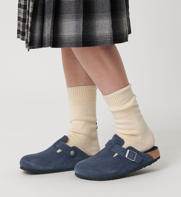 BEAUTY&YOUTH UNITED ARROWS「【国内EXCLUSIVE】＜BIRKENSTOCK＞ボストン/サンダル」|サンダル|NAVY