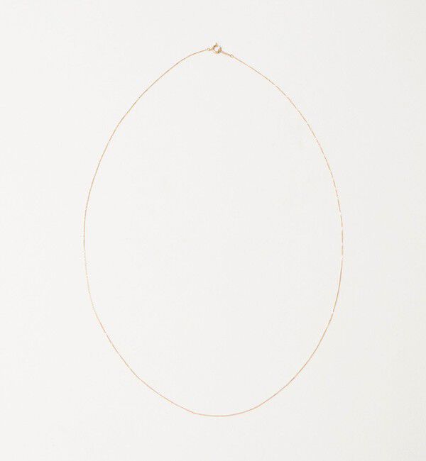 BEAUTY&YOUTH UNITED ARROWS「K10YG THIN ネックレス」|ネックレス|