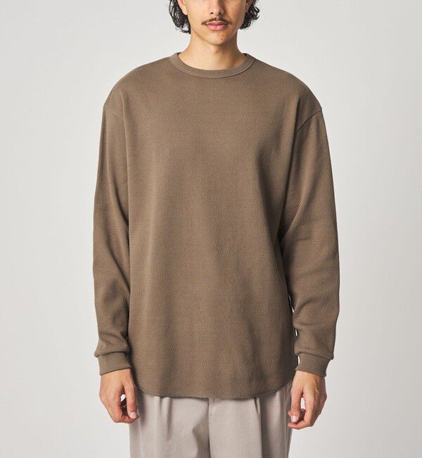 STEVEN ALAN「＜Steven Alan＞ ラダー サーマル クルーネック カットソー NARROW」|Tシャツ・カットソー|
