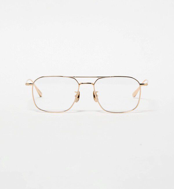 BEAUTY&YOUTH UNITED ARROWS「【別注】＜KANEKO OPTICAL（金子眼鏡）＞Emery エメリー アイウェア」|メガネ|GOLD