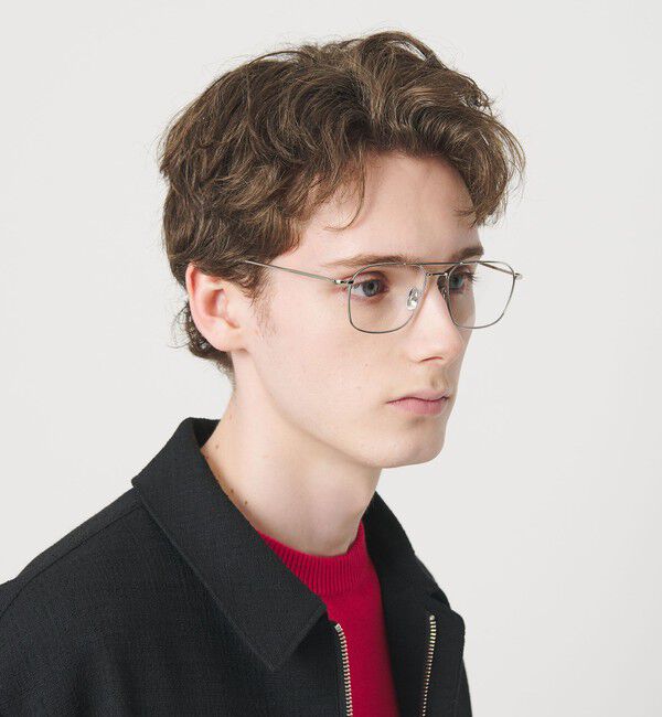 BEAUTY&YOUTH UNITED ARROWS「【別注】＜KANEKO OPTICAL（金子眼鏡）＞Emery エメリー アイウェア」|メガネ|SILVER