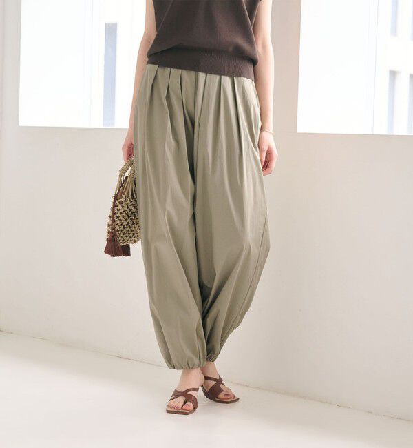BEAUTY&YOUTH UNITED ARROWS「コットンナイロン バルーンパンツ ウォッシャブル」|その他|OLIVE