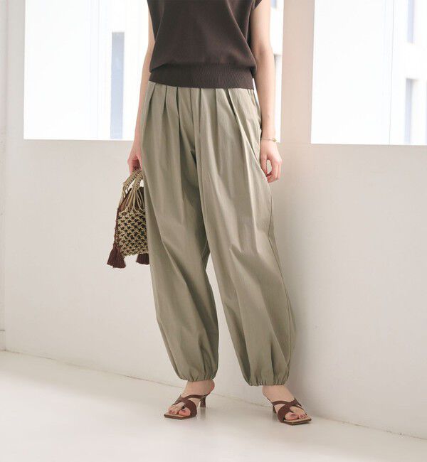 BEAUTY&YOUTH UNITED ARROWS「コットンナイロン バルーンパンツ ウォッシャブル」|その他|