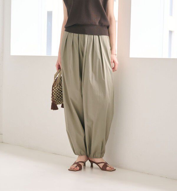 BEAUTY&YOUTH UNITED ARROWS「コットンナイロン バルーンパンツ ウォッシャブル」|その他|