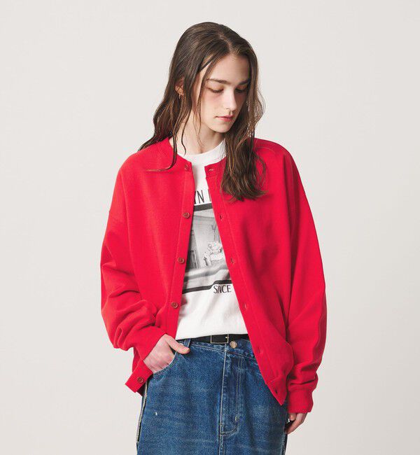 BEAUTY&YOUTH UNITED ARROWS「【WEB限定】クルーネック スウェット カーディガン」|カーディガン|