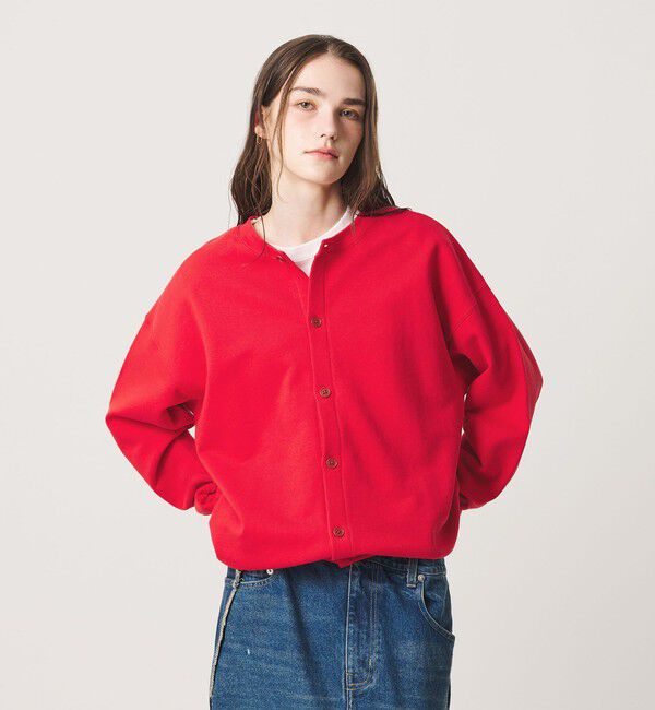 BEAUTY&YOUTH UNITED ARROWS「【WEB限定】クルーネック スウェット カーディガン」|カーディガン|